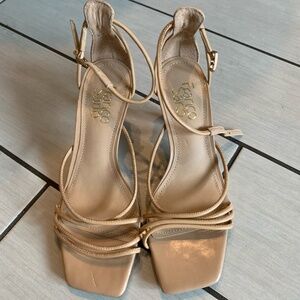 Strappy Chunky Heel Sandals New